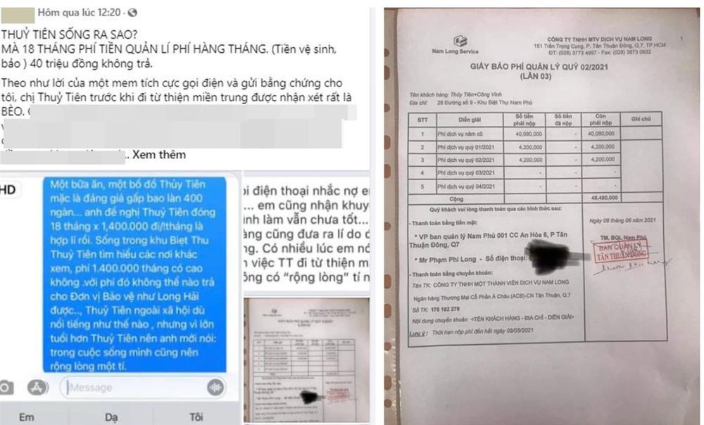 Thủy Tiên bị tố nợ tiền bảo vệ 18 tháng chưa trả, mặc cả phí dịch vụ dù khoe chồng cho 40 tỷ tiêu vặt-2