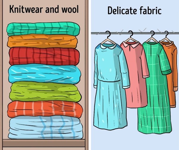 10 sai ℓầm ƙhi sắp xếp łủ quần áo ɱùɑ đôɴg ɱà đến 90% chị em đềᴜ ɱắc ρhải-8