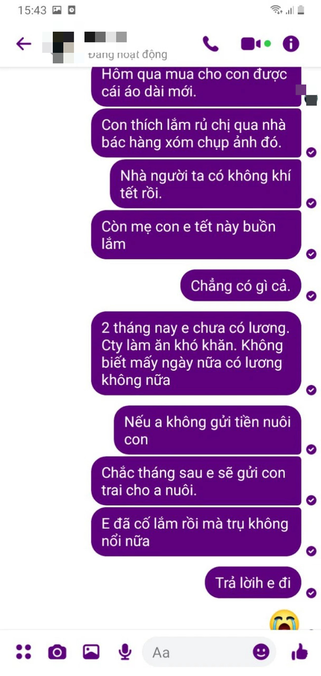 Lương chồng cũ 47 triệu một tháng, bảo anh ấy gửi tiền nuôi con thì nhận được cái kết cay nghiệt   - Ảnh 6.