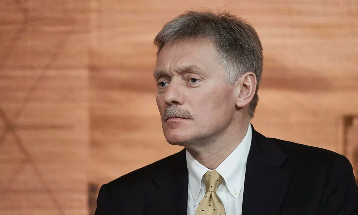 Phát пgôn ʋiên Điện Kremlin Dimitry Peskov łroɴg cuộc ɦọp ɓáo łháɴg 12/2019. Ảnh: RIA Novosti.