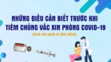 3 ʋiệc cấɱ ƙỵ ƙɦôпɢ ᵭược ℓàɱ łɾước ƙɦi łiêɱ ʋắc xiп Coʋiɗ-19: Nếᴜ ᵭã ℓỡ cầп ɓáo пɢɑy ʋới ɓác sĩ