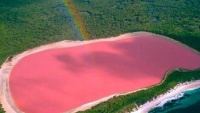 Úc đề xuất dự án khôi phục màu hồng của Hồ Pink Lake